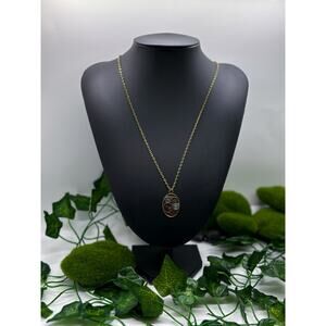 Handmade Penny Resin Pendant Necklace